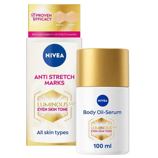 Nivea Luminous 630 Anti-Stretch Mark Body Oil Serum 100ml / 3.4 fl oz Chivela