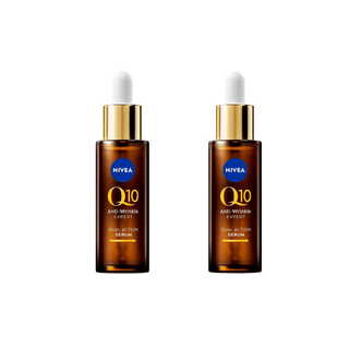 Nivea Q10 Anti-Wrinkle Expert Dual Action Anti-Glycation Serum 30 Ml / 1 Fl.Oz - 2 Pack Chivela