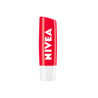Nivea Strawberry Flavored Lip Balm 24 Hour Moisturizing, Nourishing 4.8 gr - By Baano