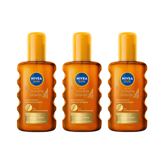 Nivea Sun Oil Spray with Carotene 200 ml / 6.8 fl.oz - 3 Pack - By Baano