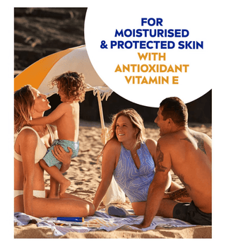 Nivea Sun Protect & Moisture Sun Cream Lotion SPF50+ 200ml / 6.8 fl.oz - 2 Pack Chivela