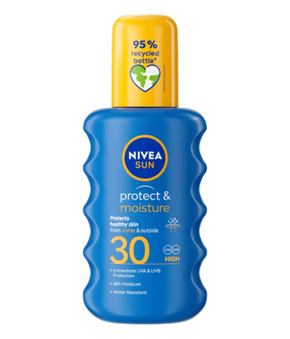 Nivea Sun Protect & Moisture Sun Cream Spray SPF30 200ml / 6.8 fl.oz - By Baano