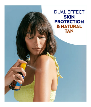 Nivea Sun Tan Activating Oil SPF30 Protect&Bronze 200ml / 6.8 fl.oz - 3 Pack Chivela