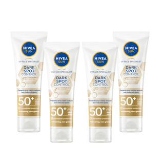 Nivea Sun UV Face Luminous 630 Spot Control Sun Fluid SPF50 40ml / 1.35 fl.oz - 4 Pack - By Baano