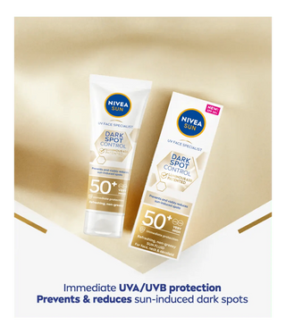 Nivea Sun UV Face Luminous 630 Spot Control Sun Fluid SPF50 40ml / 1.35 fl.oz - 2 Pack - By Baano