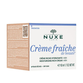 Nuxe Creme Fraiche 48h Moisturising Intensive Care Cream (Dry Skin) - By Baano