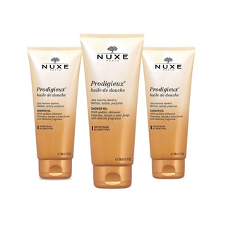 Nuxe Prodigieux Shower Oil 200ml 3 Pack - By Baano