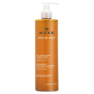 Nuxe Reve De Miel Face & Body Ultra-Rich Cleansing Gel 400ml - By Baano