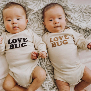 Love Bug Organic Bodysuit Long Sleeve - By Baano