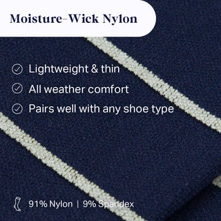 Knee-High Compression Socks – Stripes