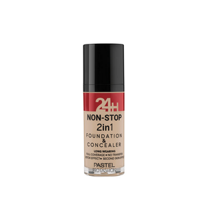 Pastel 24H Non-Stop 2in1 Foundation & Concealer - 603 Ivory - By Baano