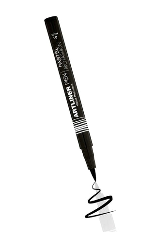 Pastel Artliner Pen - Artliner Pencil - 01 Black 2 Pack - By Baano