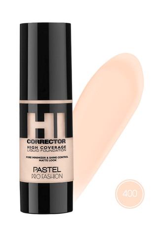 Pastel High Coverage Liquid Foundation - 400 - By Baano