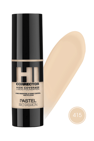 Pastel High Coverage Liquid Foundation - 415 - By Baano
