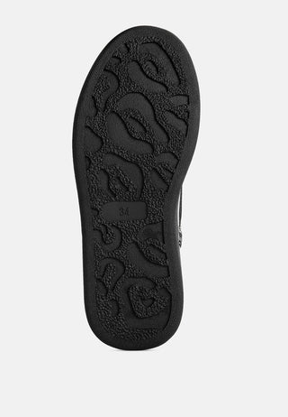 Patent Pu Ankle Boot