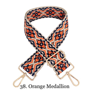 The Atlas | Zippered Sling Bag (Brown) - Pick Your Strap