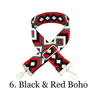 The James | Clear with Brown Trim Sling Bag - Pick Your Strap