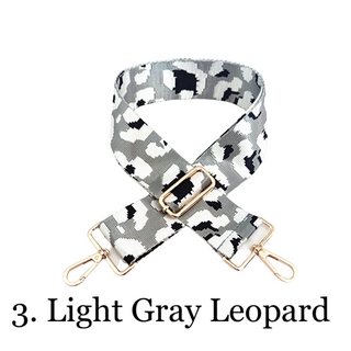 The James | Clear with Gray Trim Sling Bag - Pick Your Strap