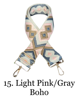 The James | Clear with Black Trim Sling Bag - Pick Your Strap