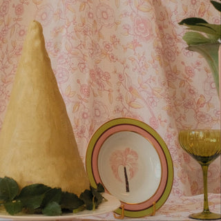 Pistachio & Lychee Palm Soup Bowl - Set of 4 (+1 Bonus Bowl)