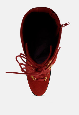 Street-Slay Antique Heeled Calf Boot