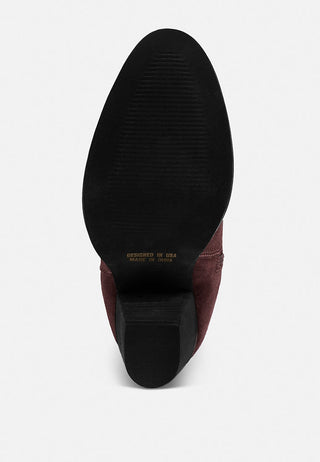 Great-Storm Leather Calf Boots