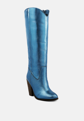 Great-Storm Leather Calf Boots