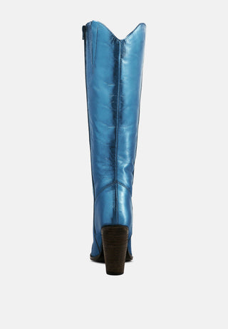 Great-Storm Leather Calf Boots