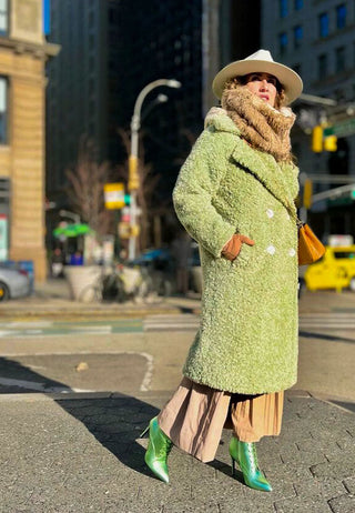 Piet Metallic Stiletto Ankle Boot