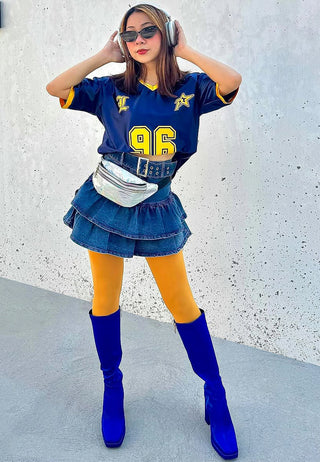 Presto Stretchable Satin Long Boot