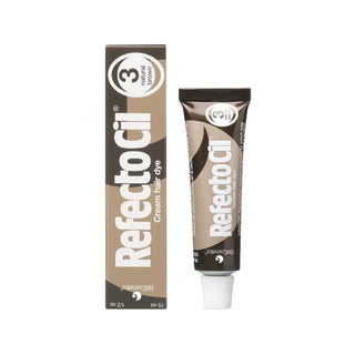 RefectoCil Eyebrow and Eyelash Dye No:3 Natural Brown 15 ml Chivela