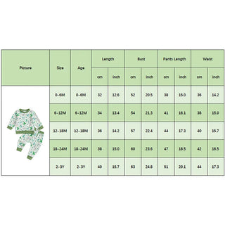 Baby Toddler Girls 2Pcs St. Patrick's Day Outfit Long Sleeve O Neck Bow Clover Shamrock Print Top Pants Jogger Set