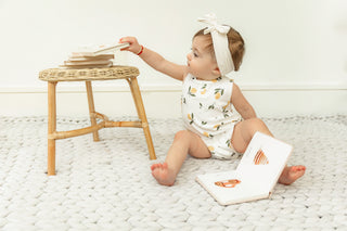 Pastel Print Romper - By Baano