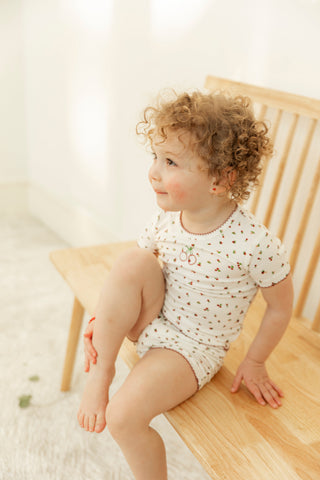 Cherry Print Shorts Set TheHushShop.com