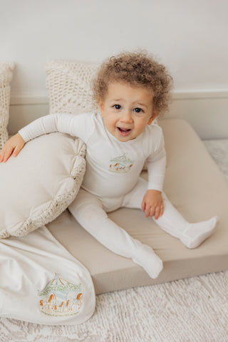 Carousel Print Blanket