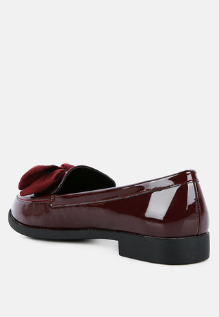 Bowberry Bow-Tie Patent Loafers