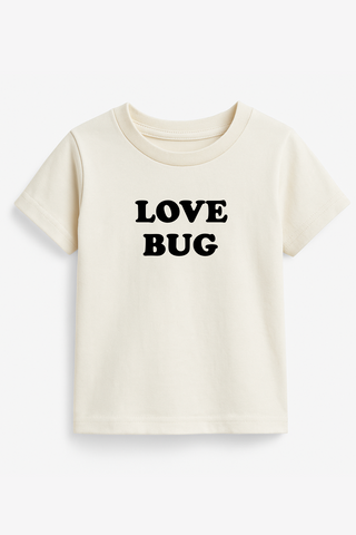 Love Bug Organic Kids Graphic T-Shirt Short Sleeve - By Baano