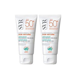 SVR Sunsecure Ecran Tinted Spf50+ Sunscreen 60 gr 2 Pack Chivela