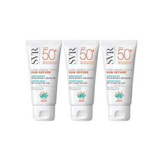 SVR Sunsecure Ecran Tinted Spf50+ Sunscreen 60 gr 3 Pack Chivela