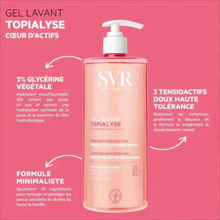 SVR Topialyse Cleansing Gel Lavant 400ml - By Baano
