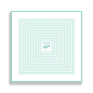 Scarf (White Geometric) - By Baano