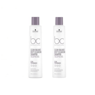 Schwarzkopf Bonacure Bc Clean Balancing Deep Cleansing Shampoo 250 ml 2 Pack - By Baano