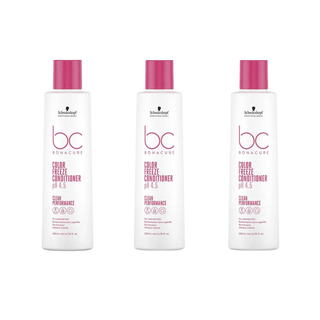 Schwarzkopf Bonacure Bc Clean Color Protective Conditioner 200 ml 3 Pack - By Baano