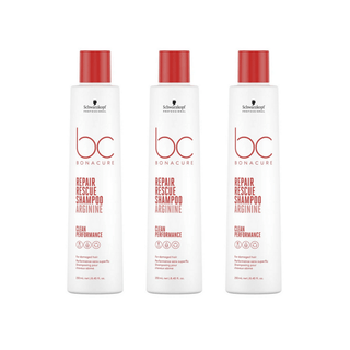 Schwarzkopf Bonacure Bc Clean Emergency Rescue Shampoo 250 ml 3 Pack - By Baano