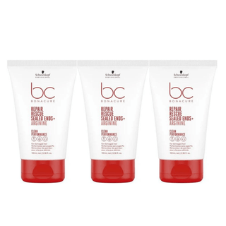 Schwarzkopf Bonacure Bc Clean Emergency Rescue Split End Prevention Serum+ 100 ml 3 Pack - By Baano