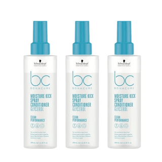Schwarzkopf Bonacure Bc Clean Moisture Charging Spray Conditioner 400 ml 3 Pack - By Baano