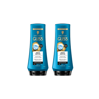 Schwarzkopf Gliss Conditioner Aqua Revive 360 ml 2 Pack - By Baano