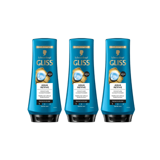Schwarzkopf Gliss Conditioner Aqua Revive 360 ml 3 Pack - By Baano