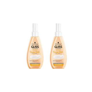 Schwarzkopf Gliss Hair Repairing Beauty Milk Protein Spray Care 150 ml 2 Pack - By Baano