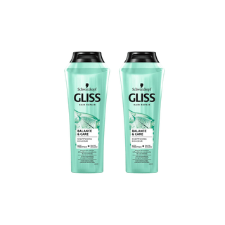 Schwarzkopf Gliss Nutribalance Repair Shampoo 360ml 2 Pack - By Baano